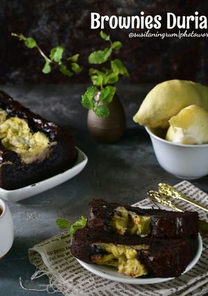 Foto resep Brownies Durian