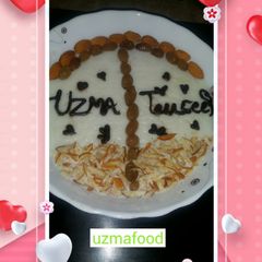 A picture of Zafrani kheer.