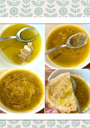 Foto di 239 • Salsa con senape, limone e origano per condire insalata o altro