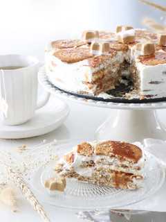 Foto de Bolo de Bolacha, Café e Caramelo
