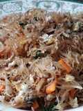 Bihun batita ikan salem telor