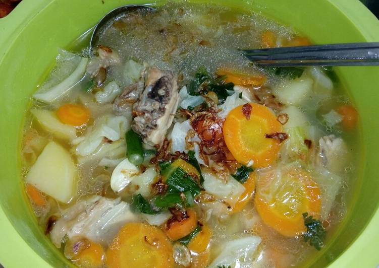 Resep Sop Ayam Simple Cocok Buat Menu Sahur Oleh Anggie R P W Cookpad