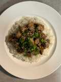 Teriyaki pork rice