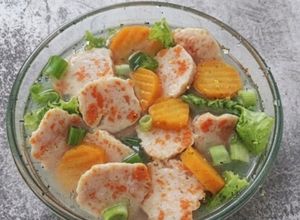 Foto resep Sup Baso Salmon