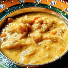 A picture of Simple vegetable kurma.