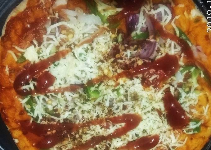 Vegetable pizza