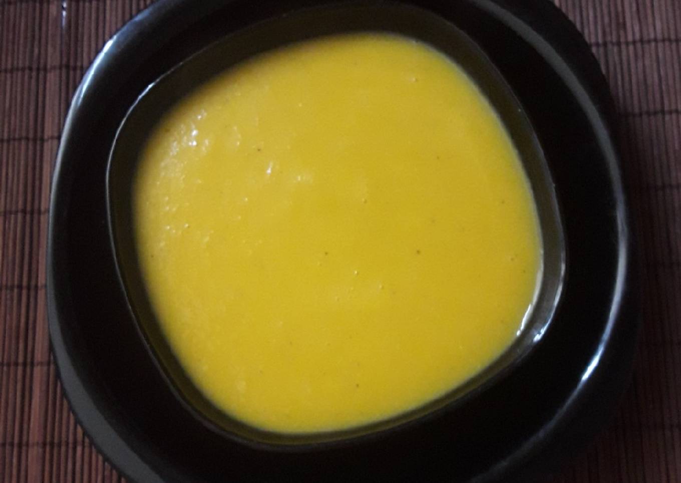 Crema de zanahorias al comino