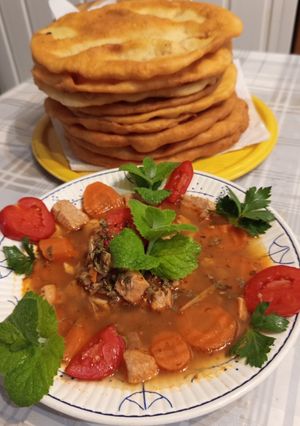 Alföldi babgulyás recept fotója