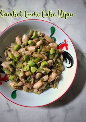Foto resep Sambel Cumi Cabe Hijau