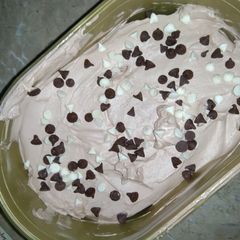 A picture of Chocolate ice cream.
