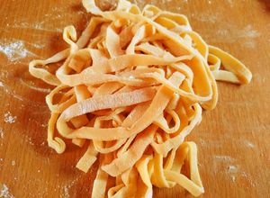 Una foto de Pasta fresca