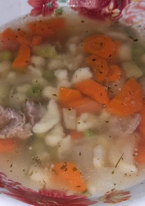 Hideg napokra đ„¶ (ZöldsĂ©gleves, hĂșssal, forrĂłn) recept fotĂłja