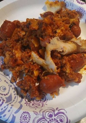 A picture of Chili-Dog Surprise.
