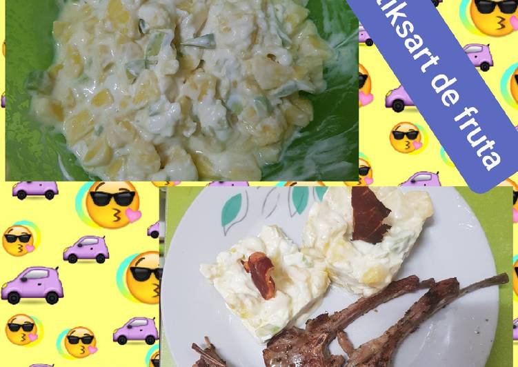 Estiktar de frutas o ensalada