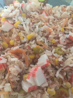 Una foto de Ensalada de arroz
