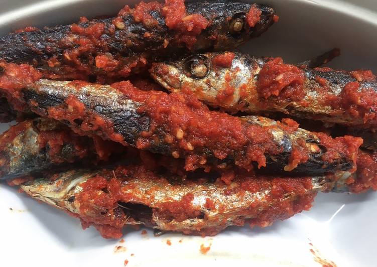 Ikan Cue Goreng Sambal