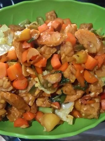 Cara Gampang Menyiapkan Resep Tumis Pelangi (Wortel, Kentang, Buncis, Kubis, Tempe) yang Bikin Ngiler Anti Ribet, Menggugah Selera