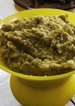 Una foto de Puré Rustico de Arvejas