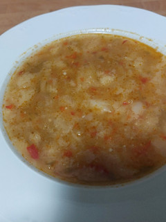 Una foto de Sopa de tomate (Con tomate de lata)