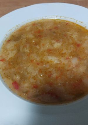 Una foto de Sopa de tomate (Con tomate de lata)