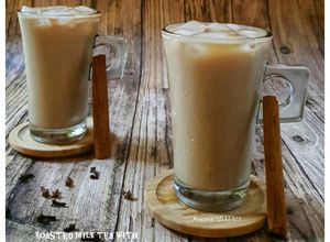 Foto resep Roasted Milk Tea With Cinnamon n Cloves