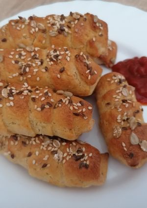 Virslis falatok recept fotója