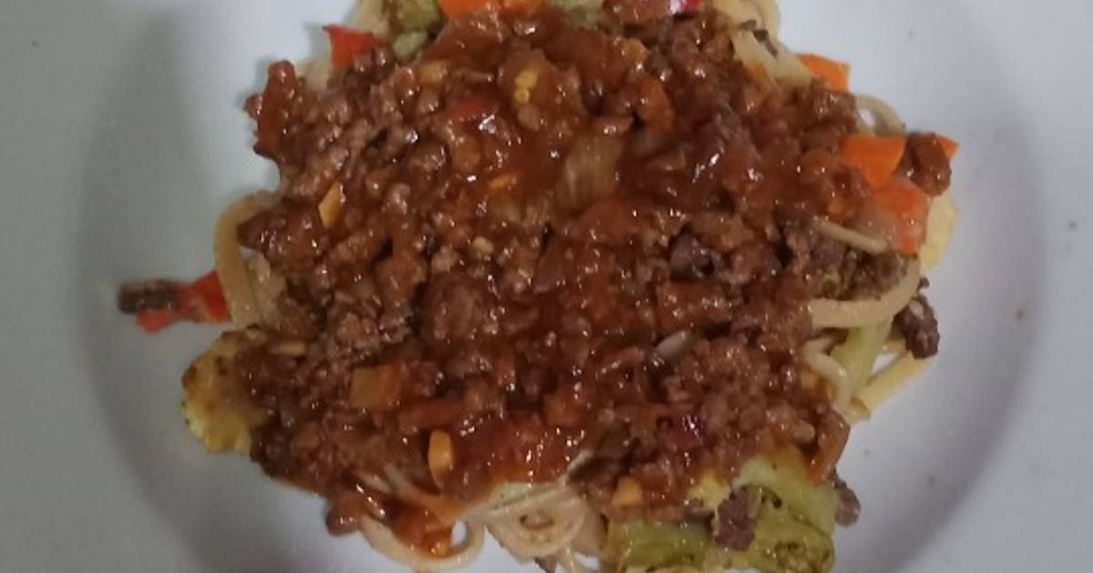 57 resep spaghetti saos barbeque enak dan sederhana - Cookpad