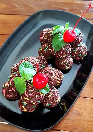 Foto resep Almond biscuit balls