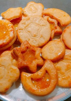 Une photo de Sablés à la gelée de yuzu