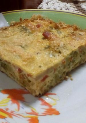 Una foto de Souffle alto en proteinas paleo