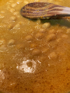 Una foto de Curry de garbanzos