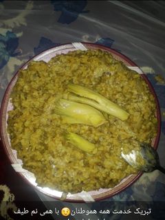 عکسی از دستور آش ماش