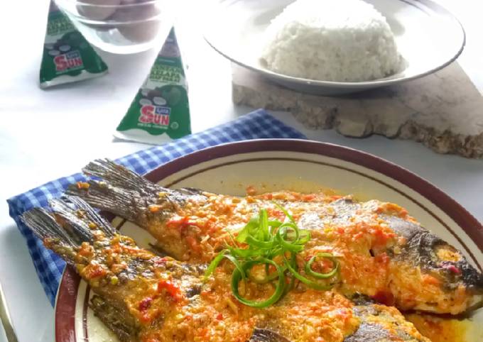 Resep Ikan Nila Bumbu Rujak oleh Anjas Sulrum Cookpad