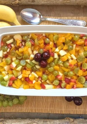 Una foto de Ensalada de fruta