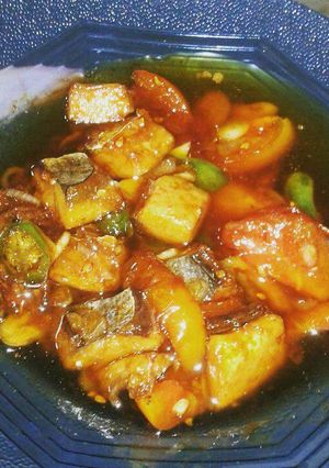 Foto resep Telang asam manis