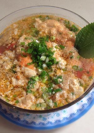 Hình của món Canh Riêu Cua.