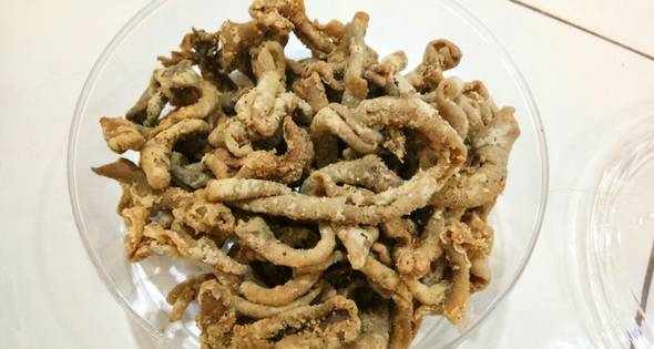Resep Kripik Usus Ayam 3 Piring Sehari