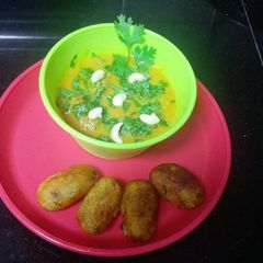 A picture of Malai kofta.