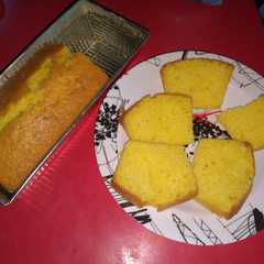 Una foto de Budín de naranja