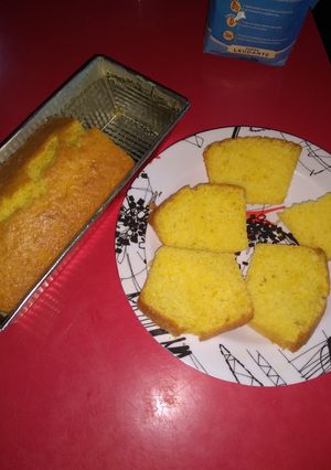 Una foto de Budín de naranja