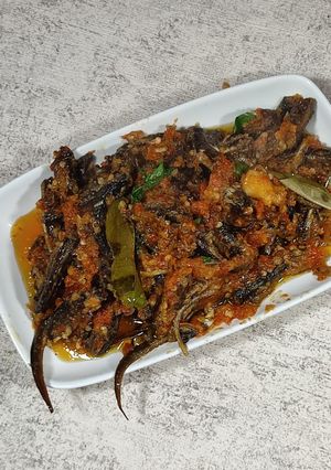 Foto resep Sambal belut geprek super pedas. Gurih dan enak banget