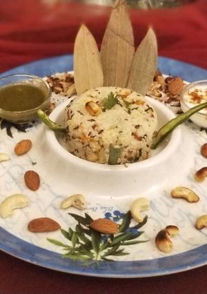 A picture of Vrat Ka Pulao.