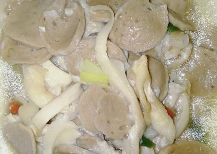 Sayur Bak-Mur alias Bakso Jamur 😘