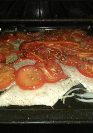 Una foto de Reineta al horno
