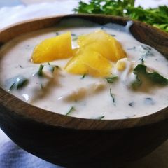 Pineapple Raita #authormarathon A picture of Pineapple Raita #authormarathon.