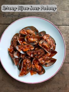 Foto resep 266. Kerang Hijau Saus Padang