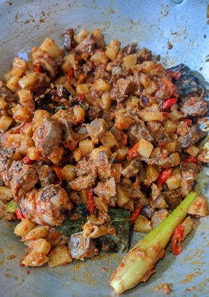 Foto resep Sambel Goreng Kentang Ati