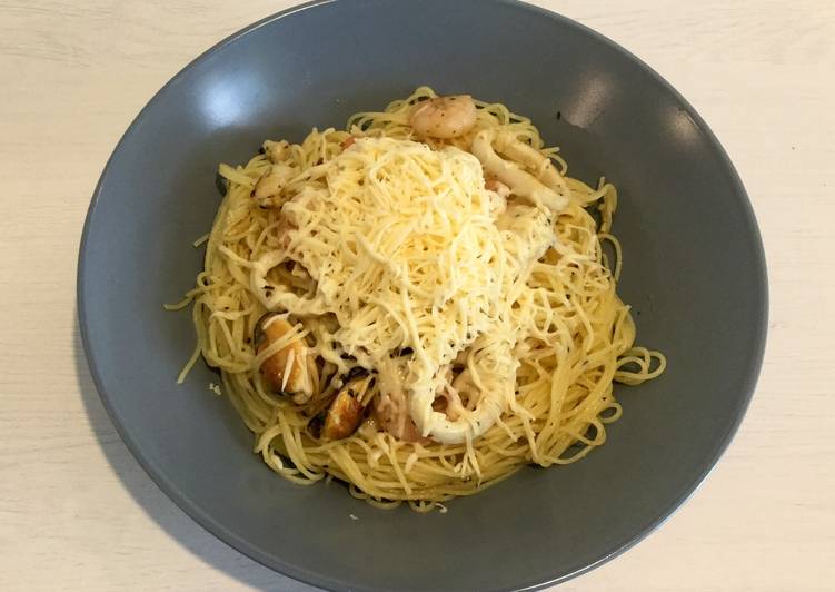 Seafood Aglio e Olio