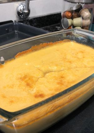 Una foto de Flan casero
