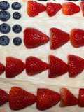 Patriotic Spiced Rum Cake